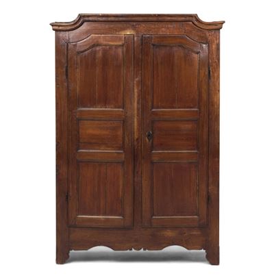 Armadio in Legno a Due Ante. XIX Secolo