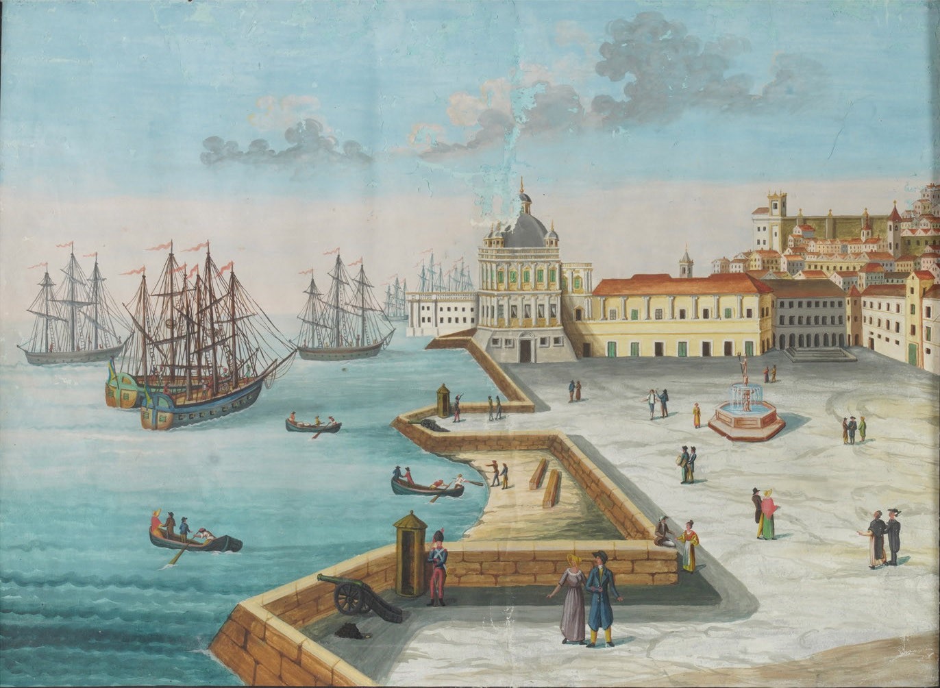 Gouache Napoletana, XIX-XX Secolo