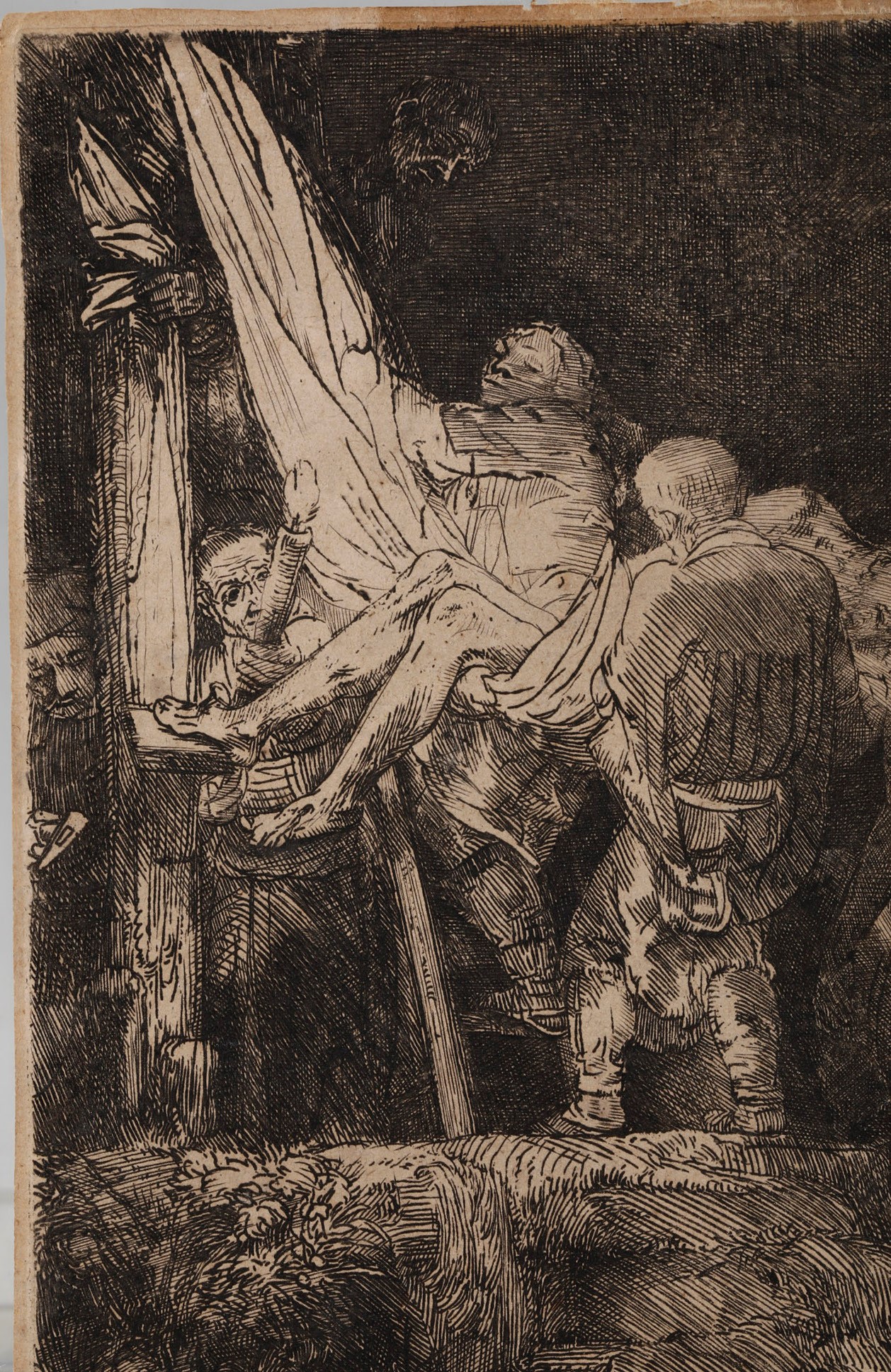 Rembrant Van Rijn (1606-1669) The Descent From The Cross By Torchlight ( la Deposizione dalla Cro...