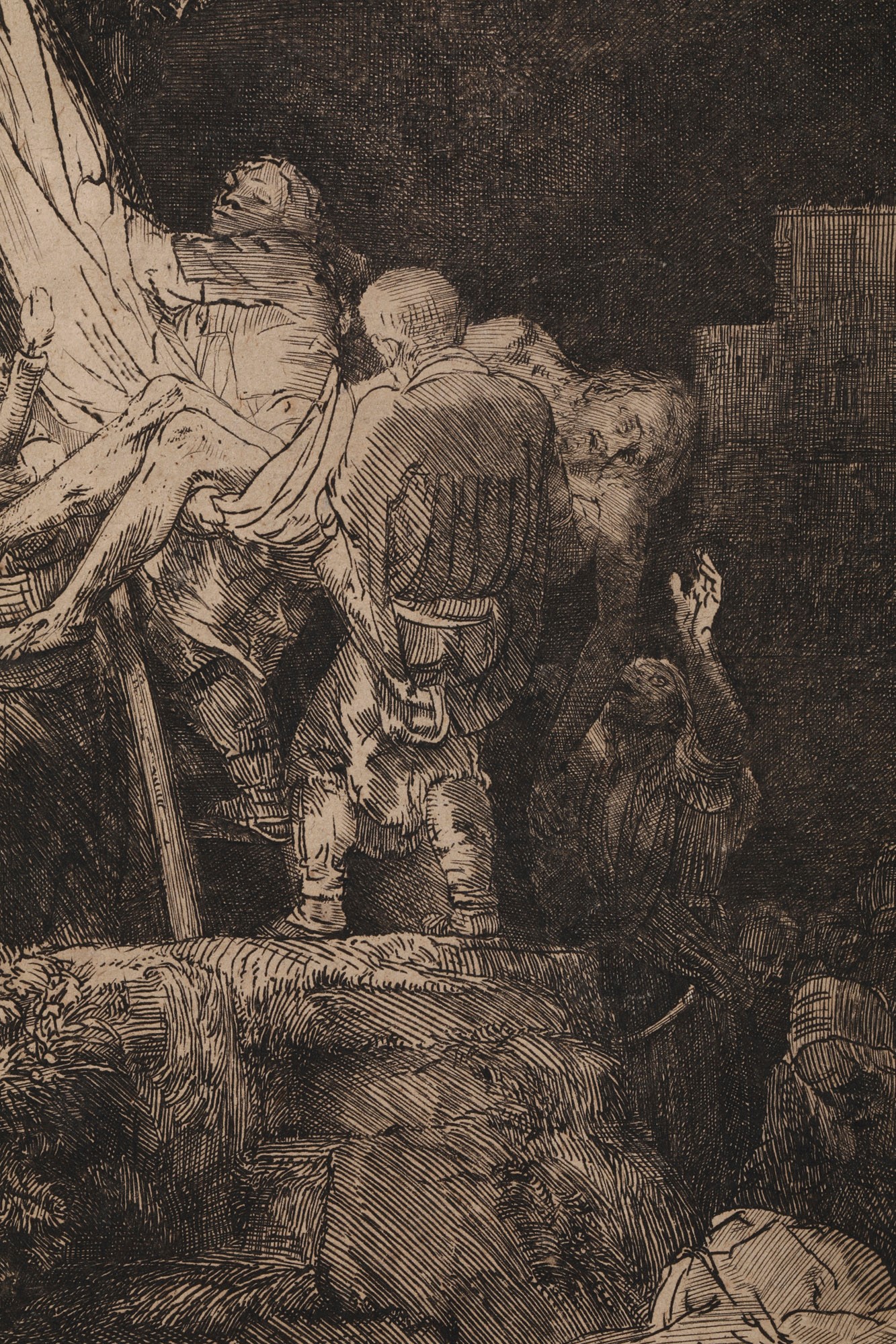 Rembrant Van Rijn (1606-1669) The Descent From The Cross By Torchlight ( la Deposizione dalla Cro...