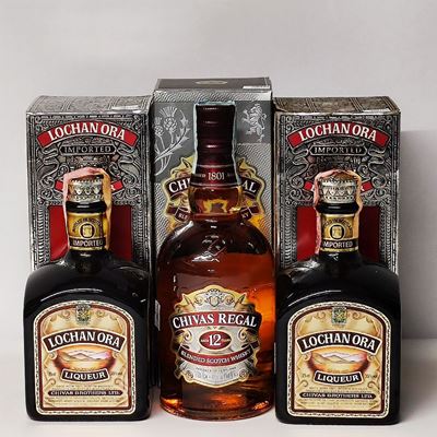 Chivas Regal 12 Years, Lochan Ora, Liqueur & Scotch Whisky