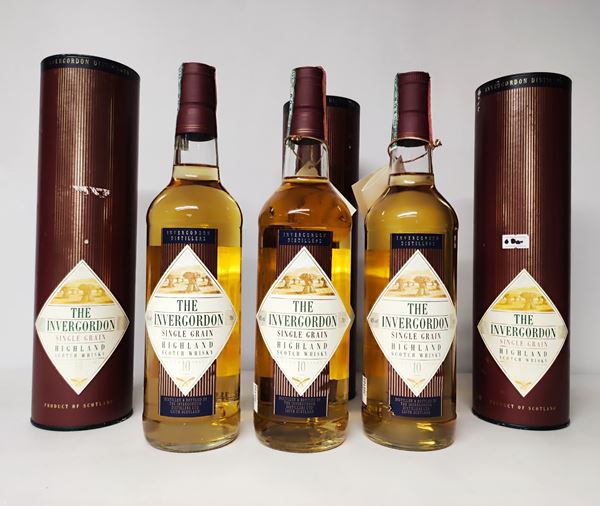 The Invergordon 10 Years, Single Grain Scotch Whisky