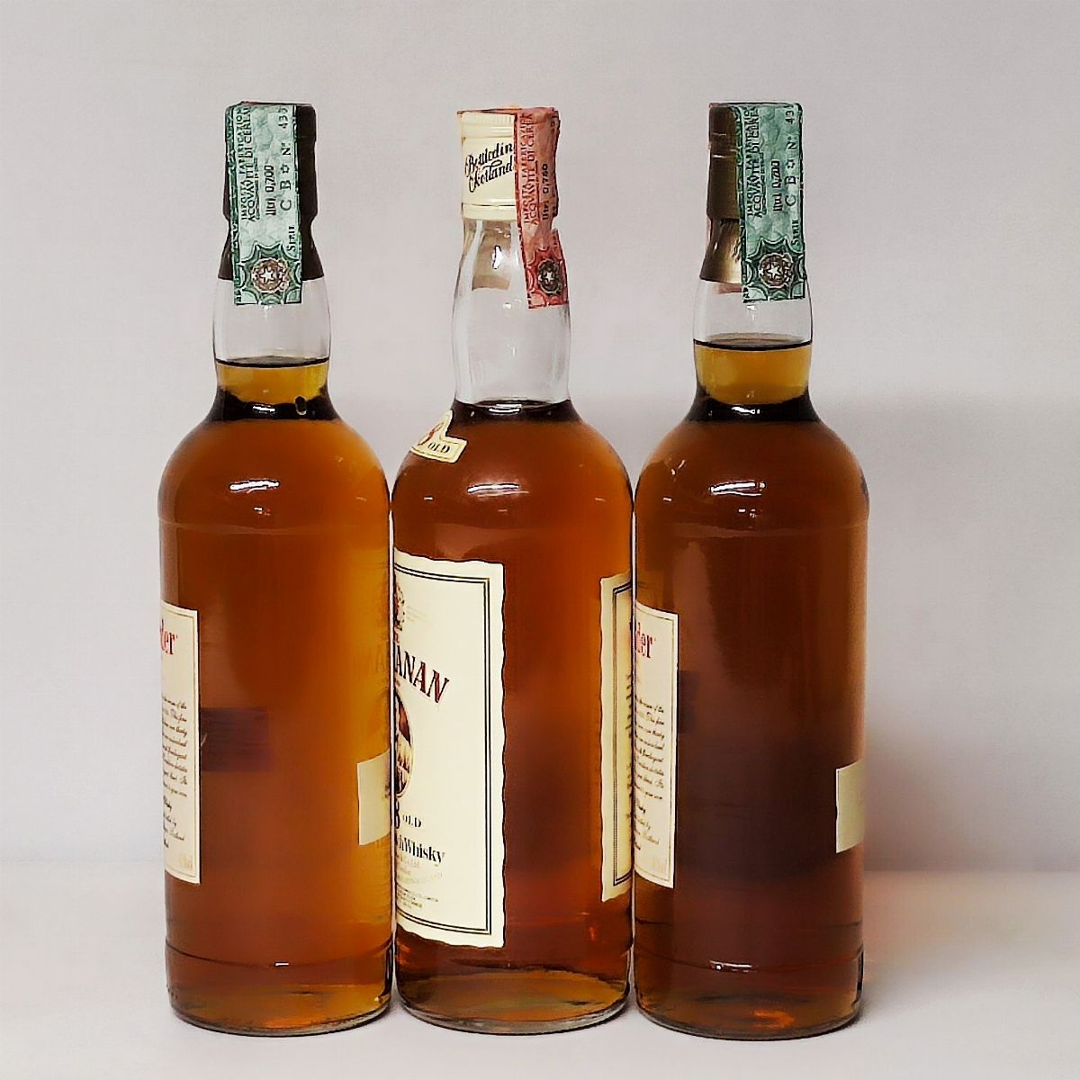 Buchanan 8 Years, Defender 12 Yeras, Scotch Whisky