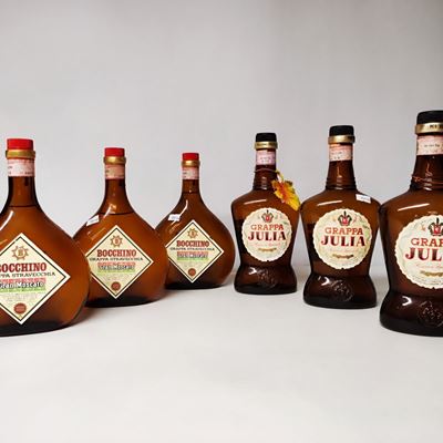 Bocchino Gran Moscato, Julia Riserva Speciale, Grappa