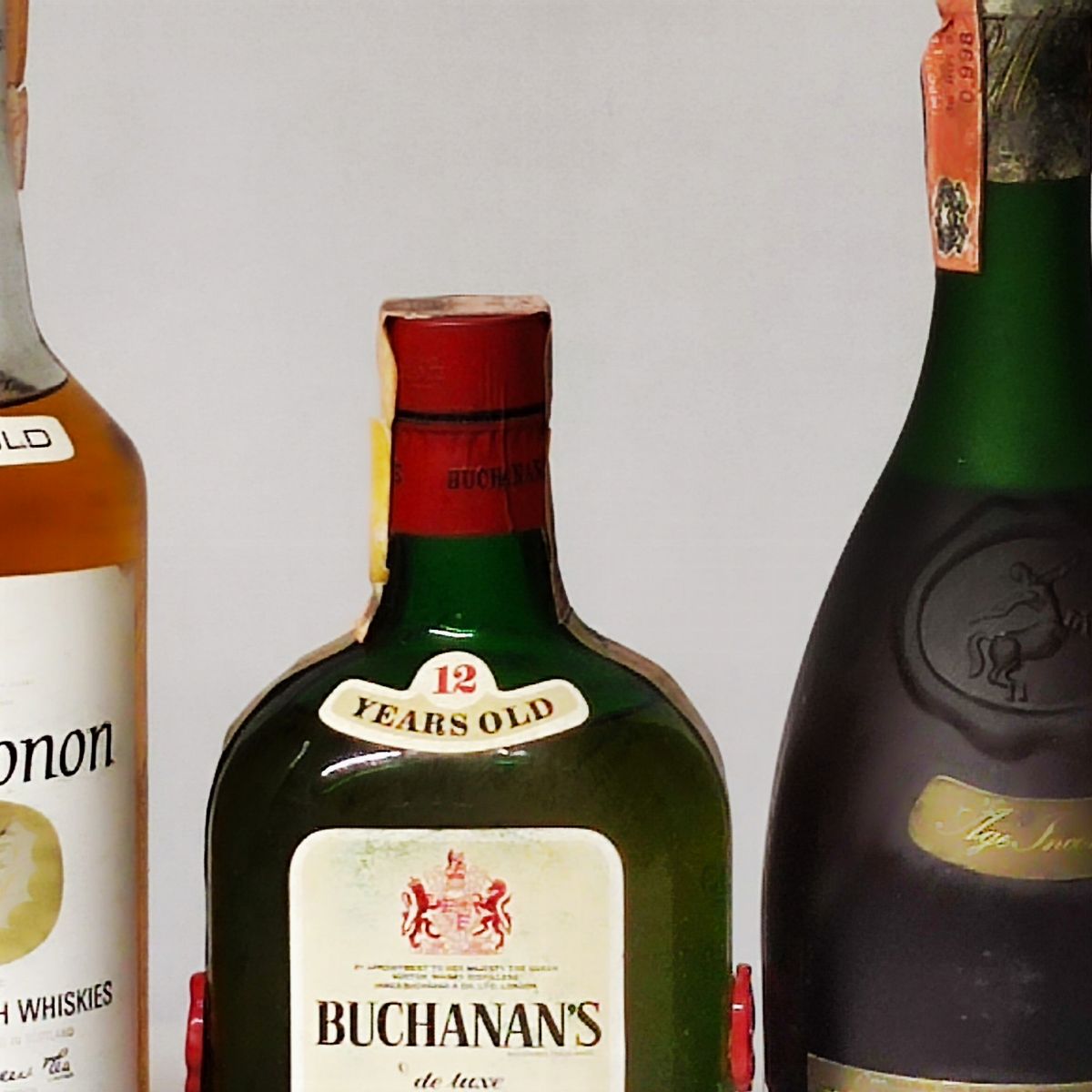 Strathconon, Buchanan's, Remy Martin Inconnu, Scotch Whisky, Cognac