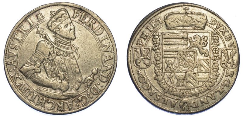 AUSTRIA. FERDINAND, 1564-1595. Thaler.  - Auction Numismatics - I - Cambi Casa d'Aste