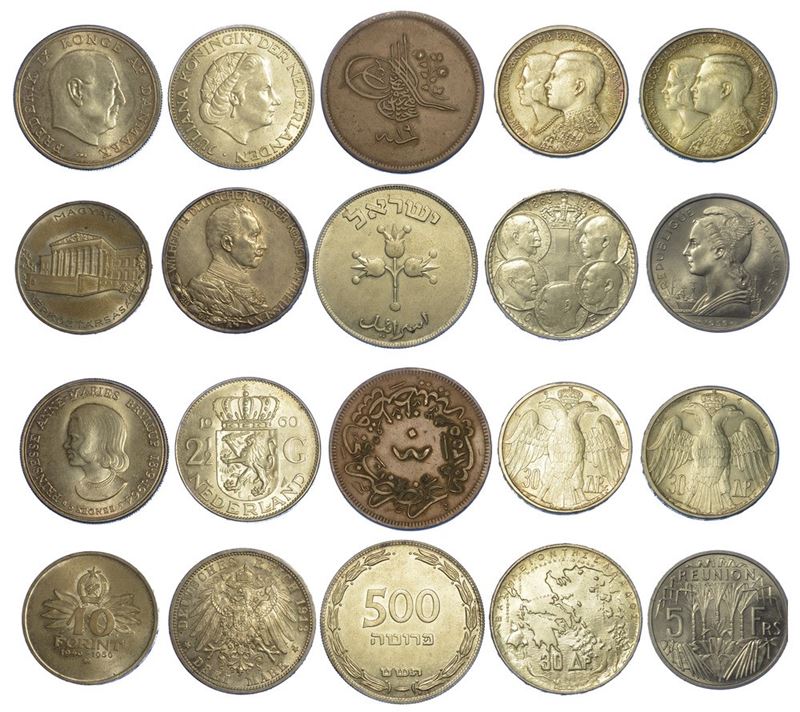 STATI VARI. Lotto di dieci monete.  - Auction Numismatics - I - Cambi Casa d'Aste