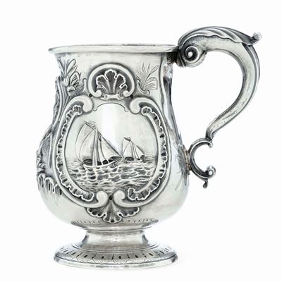 Mug. Dublino 1719. Argentiere Thomas Walker