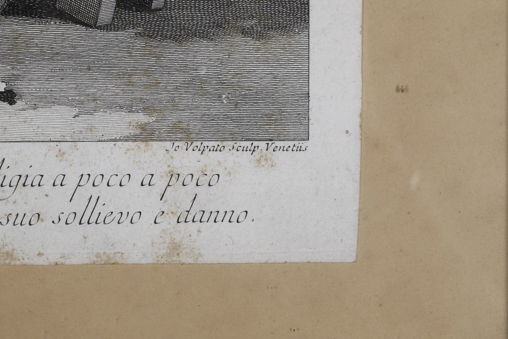 Giovanni Volpato da Francesco Maggiotto Coppia di Incisioni dalla Serie dei Proverbi - Scene di G...