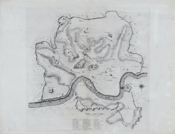 Piantine Piantina di Roma con i suoi principali monumenti