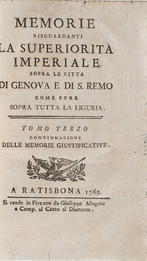 D’agostino Giustiniani. Castigatissimi Annali. Genova, Bellono 1537.