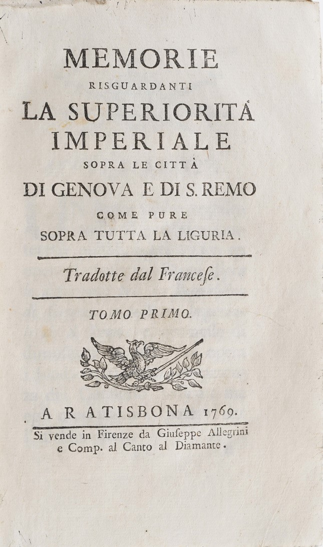 D’agostino Giustiniani. Castigatissimi Annali. Genova, Bellono 1537.