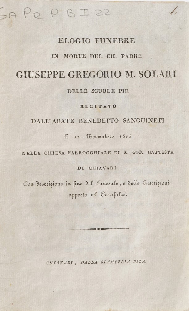D’agostino Giustiniani. Castigatissimi Annali. Genova, Bellono 1537.