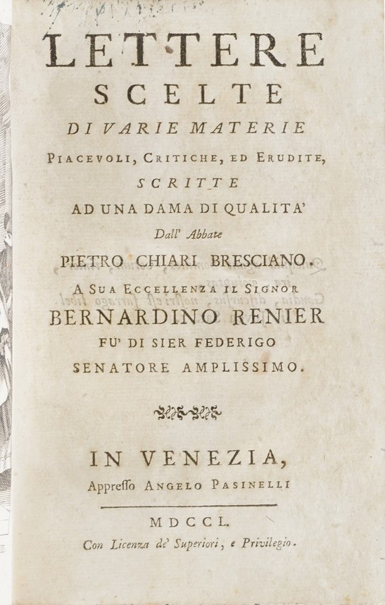 Muratori Ludovico Antonio la Filosofia Morale...tomo Primo e Secondo...venezia,orlandini,1776
