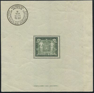 1930, Belgio, “expo di Anversa”