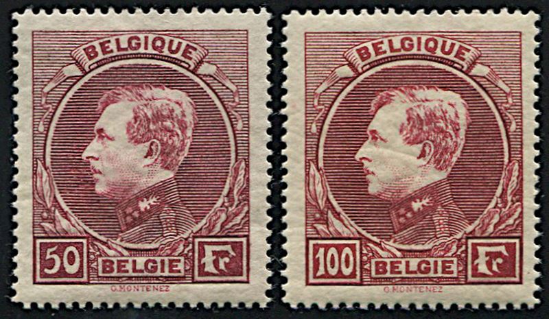 1929/32, Belgio, Alberto I  - Auction Philately - Cambi Casa d'Aste