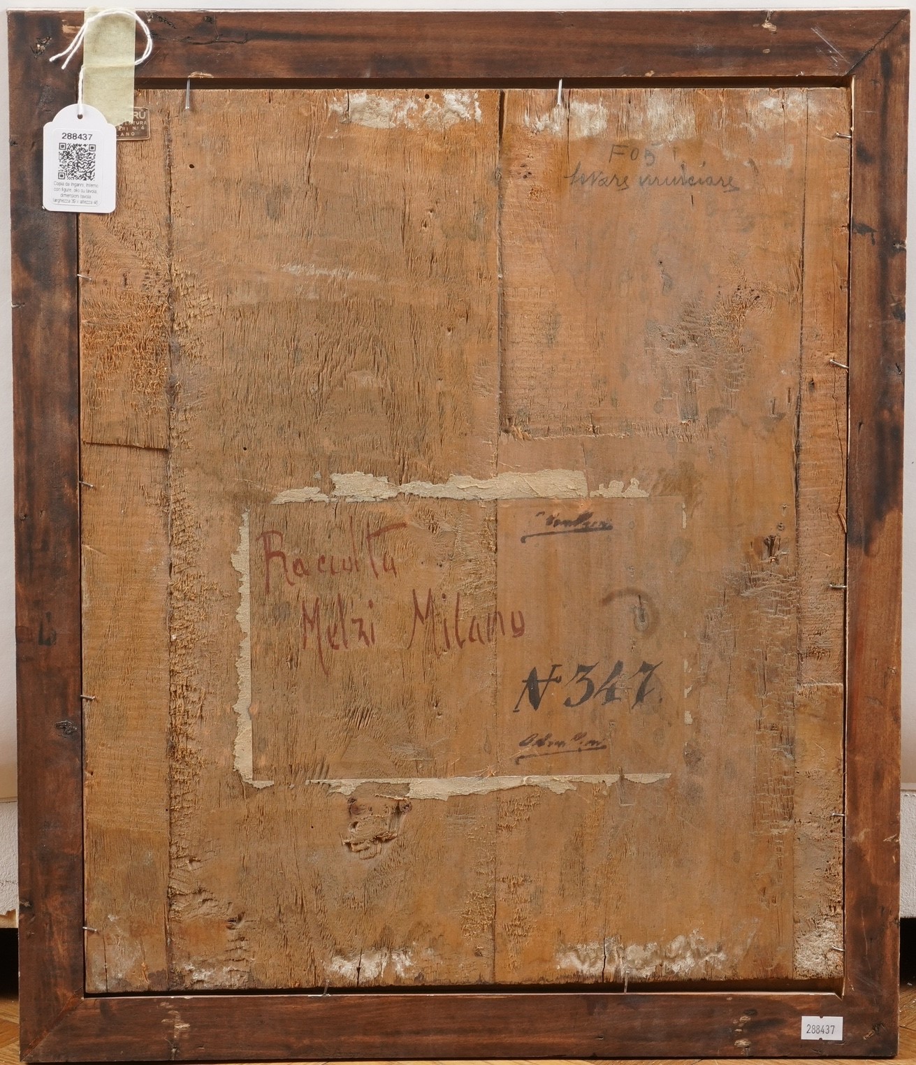 Angelo Inganni - Interno con Figure