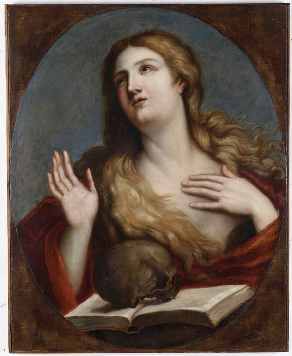 Scuola napoletana del XVIII secolo Maddalena penitente