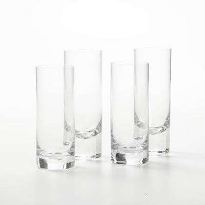 Diciotto Tumbler.francia, Manifattura Baccarat, XX Secolo.