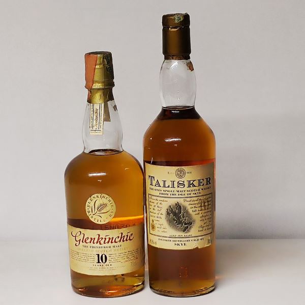 Talisker, Glenkinckie 10 Years Old, Scotch Whisky Malt