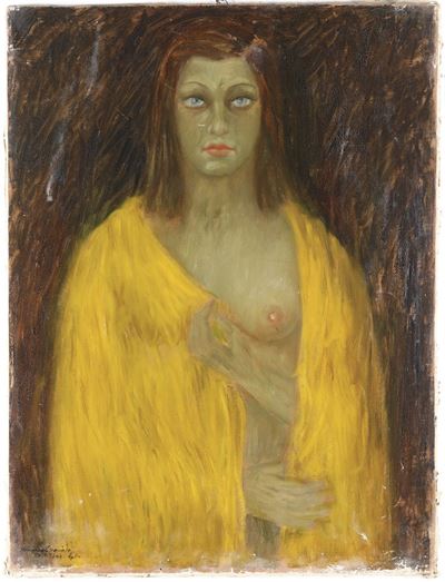 Donna dai Capelli Rossi, 1940