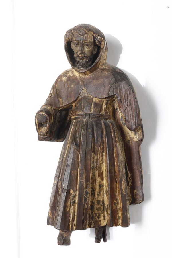 Figura di Santo. Scultore del XVI-XVII secolo