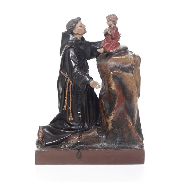 S. Antonio col Bambino. XIX secolo