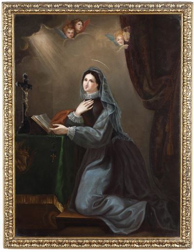 Pittore del XIX Secolo Santa