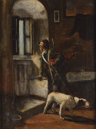 Cacciatore con Cane