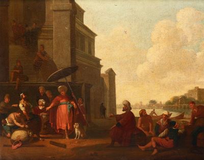 Abraham Jonaz Begeyn (leida 1637 - Berlino 1697) e Jacob Willemszoon De Wet (haarlem 1641 - Amste...