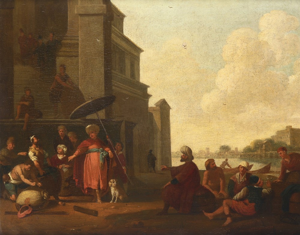 Abraham Jonaz Begeyn (leida 1637 - Berlino 1697) e Jacob Willemszoon De Wet (haarlem 1641 - Amste...