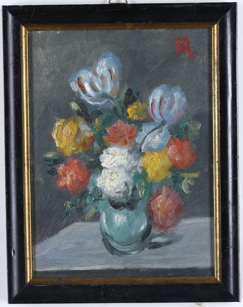 Pompeo Rubinacci - Natura Morta con Vaso di Fiori