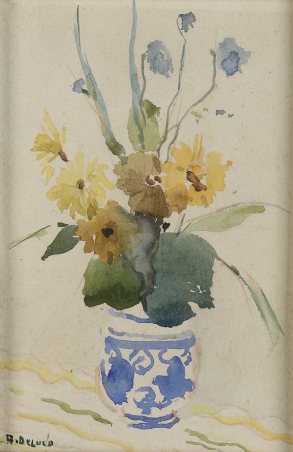 Arturo De Luca - Vaso di fiori