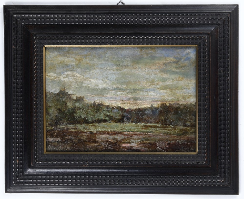 Pittore del XIX-XX Secolo Paesaggio di Campagna