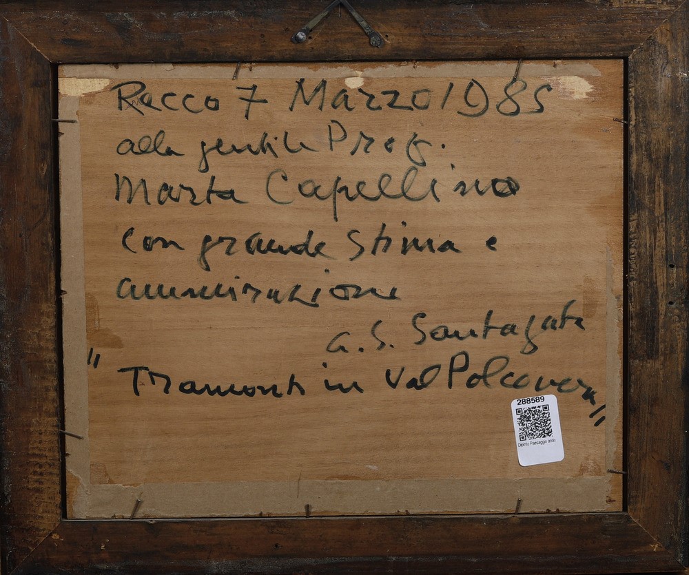 Antonio Giuseppe Santagata - Tramonti in Val Polcevera