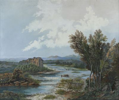 Giuseppe Ricci al Delta del Fiume