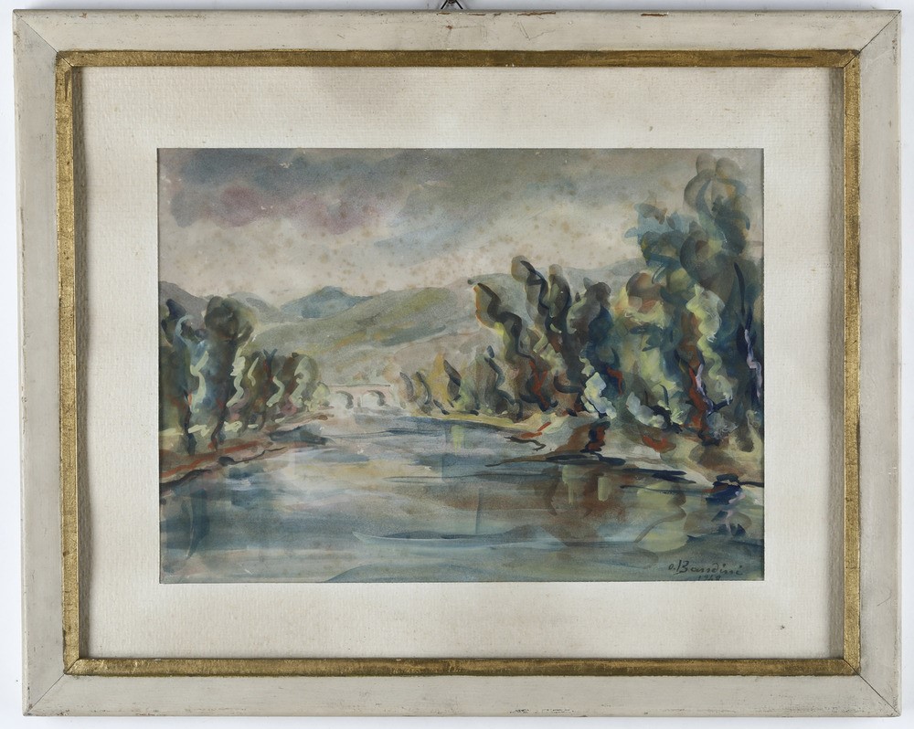 Olindo Bandini (1914 - ?) il Fiume Entella