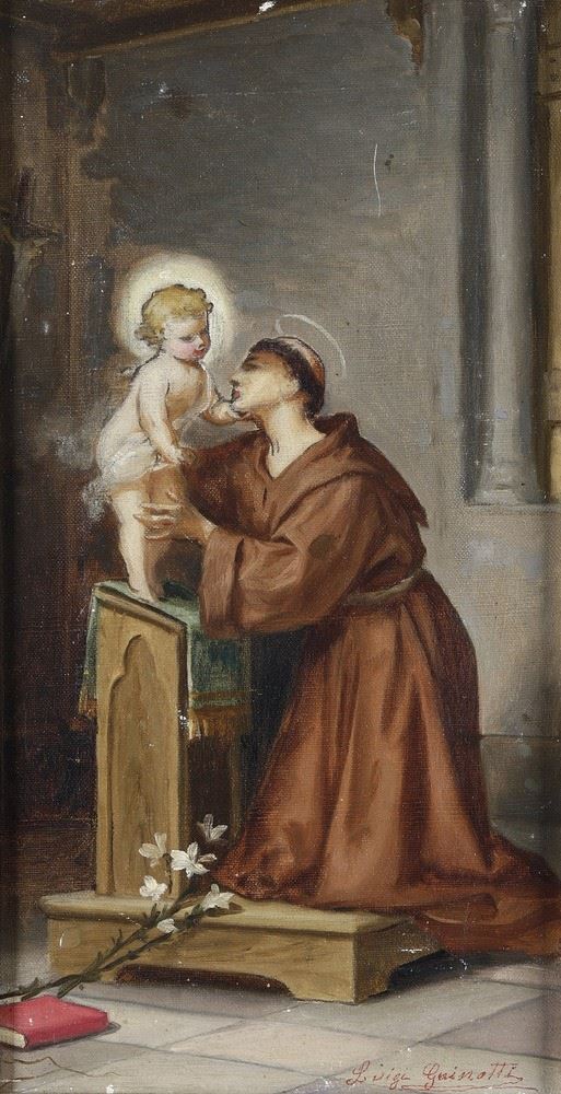 Luigi Gainotti - S.Francesco con Bambino