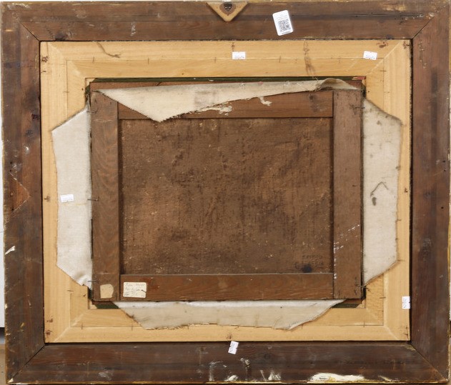 Pittore del XIX Secolo Veduta di Venezia con Figure