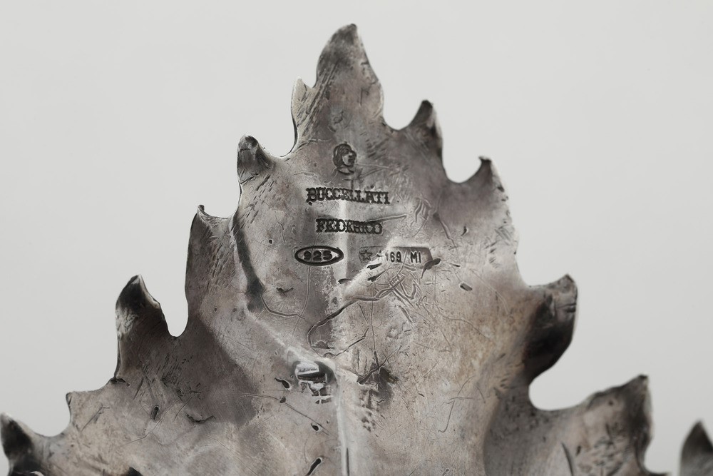 Foglia. Maison Federico Buccellati. Argentiere Paolo Stella, Milano