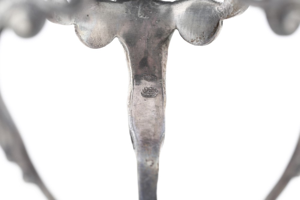 Coppia di Saliere. Argenteria Italiana del XX Secolo