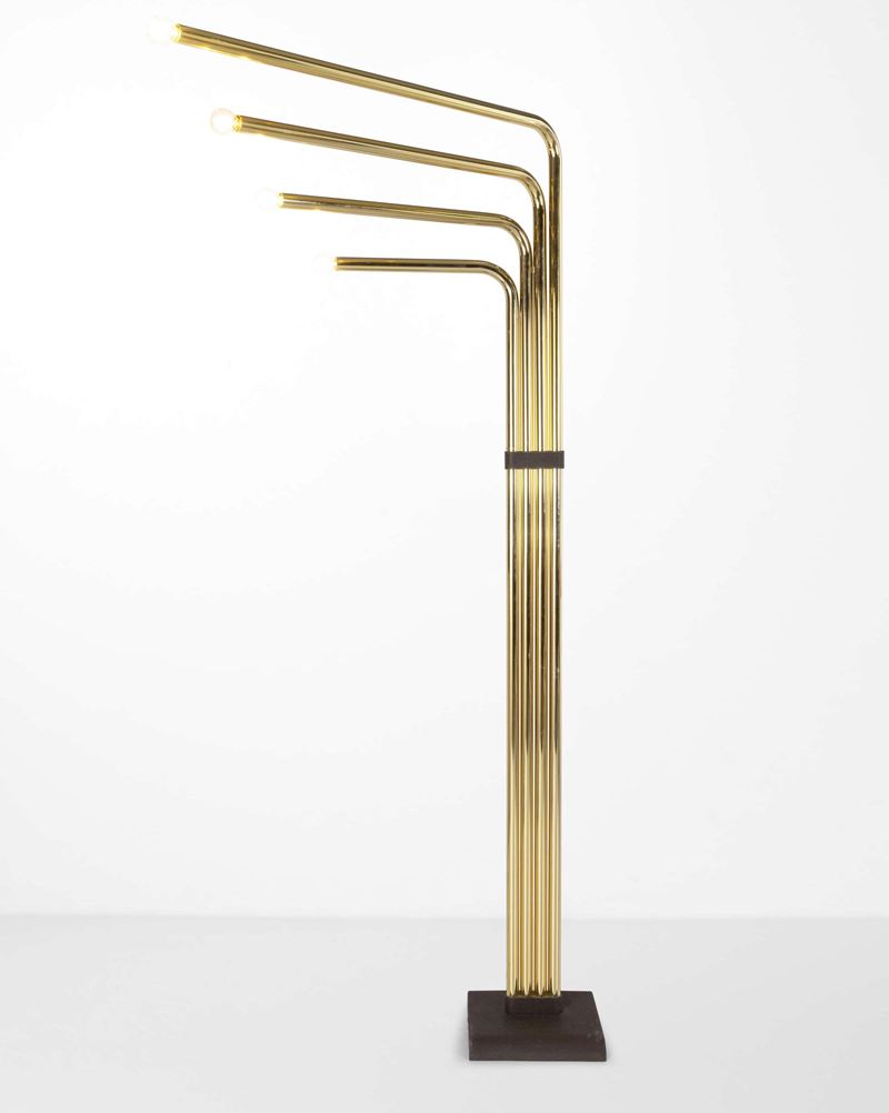 Reggiani : Lampada da terra con bracci orientabili  - Auction Design - Cambi Casa d'Aste