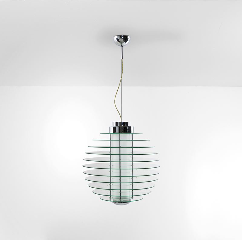 Gio Ponti : Lampada a sospensione mod. 0024  - Auction Design 200 - Cambi Casa d'Aste