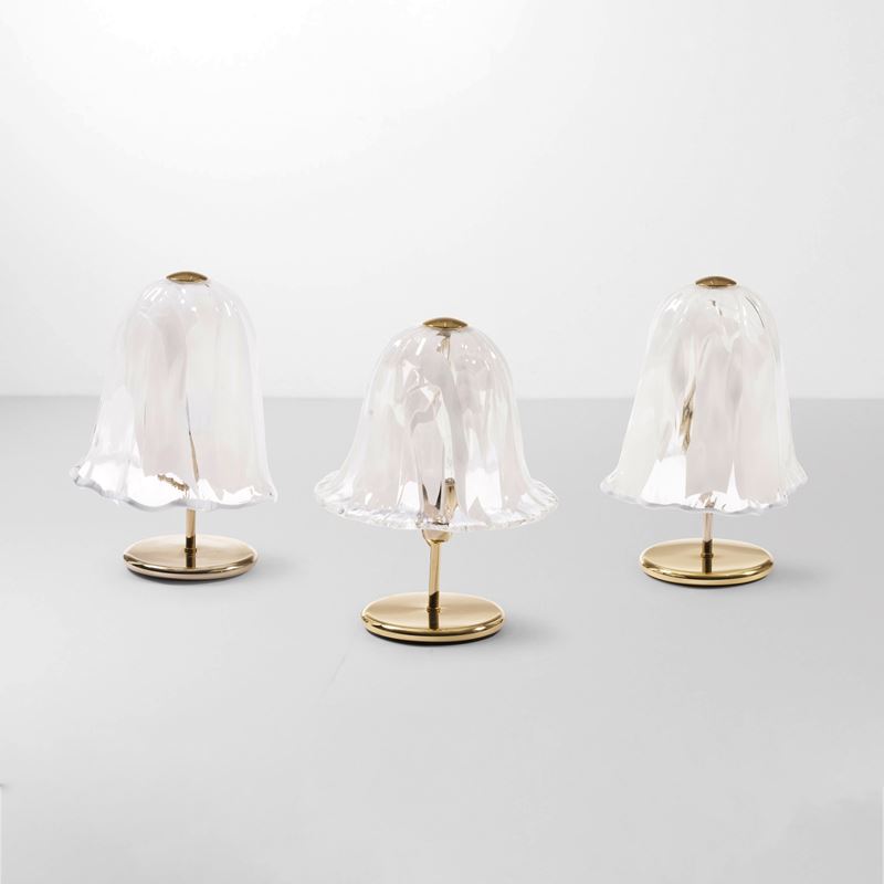 La Murrina : Tre lampade da tavolo  - Auction Design Lab - Cambi Casa d'Aste