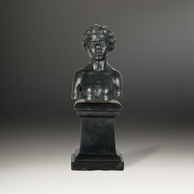 Busto di Giovane Moro. Fonditore Rinascimentale Padovano del XVI Secolo, Prossimo a Andrea Briosc...