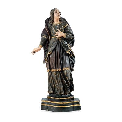 Madonna Dolente. Arte Lombarda o Veneta. Inizi del XVII Secolo