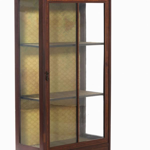 Piccola vetrina Liberty ad un'anta