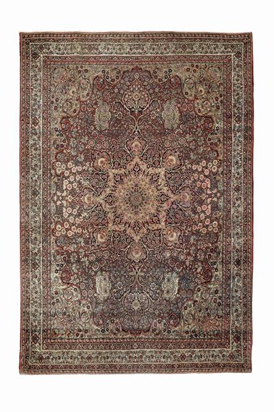 Tappeto Kirman, Persia Inizio XX Secolo