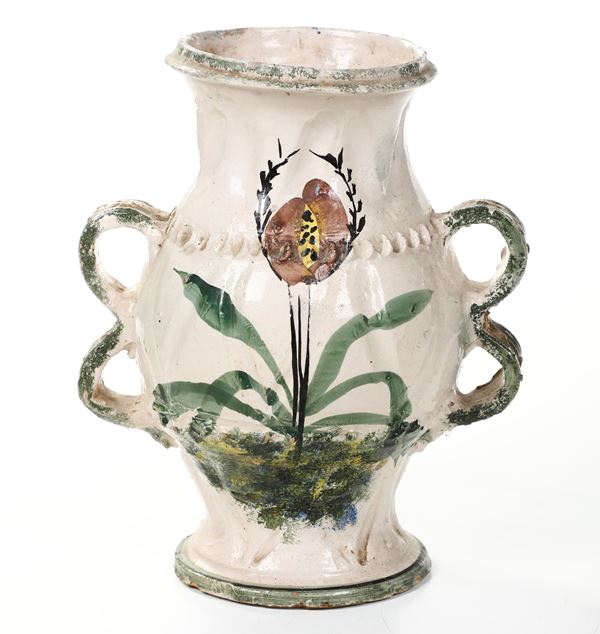 Vaso biansato. Nove, XIX-XX secolo.