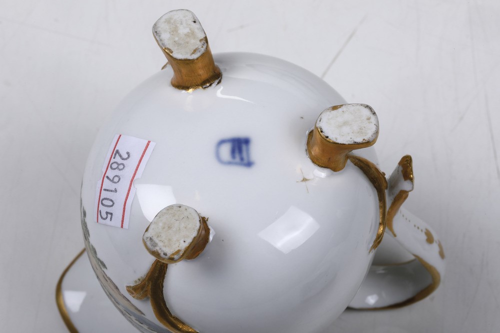 Servizio “solitaire”. Vienna, Manifattura Imperiale, 1770-1780 circa.